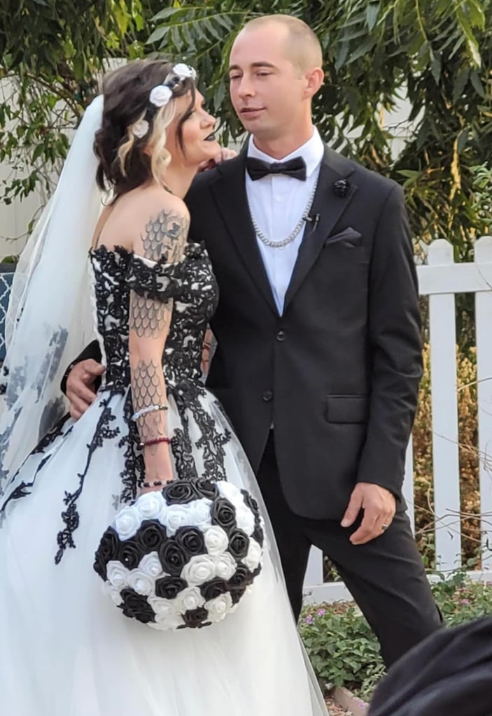 Jennifer Turpin on her 2024 wedding day