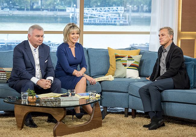 eamonn holmes questions christoph waltz on this morning