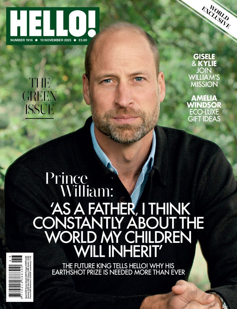 Prince William's exclusive for HELLO!'s Green Issue