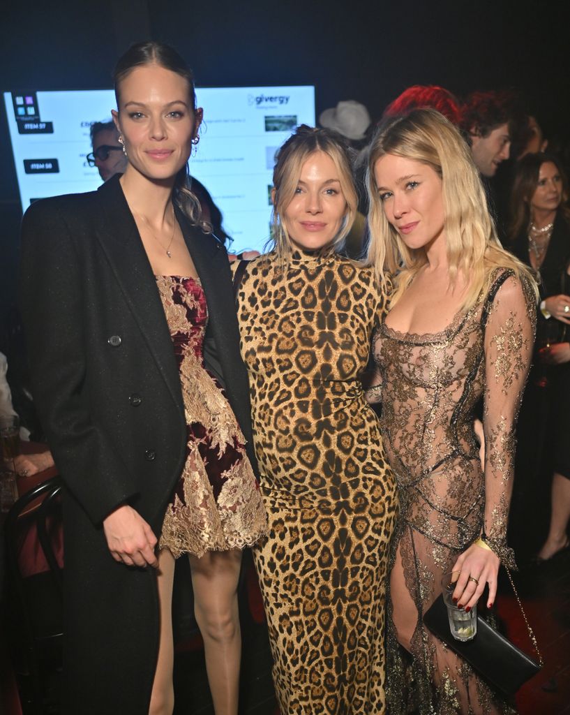 A photo of three ladies 