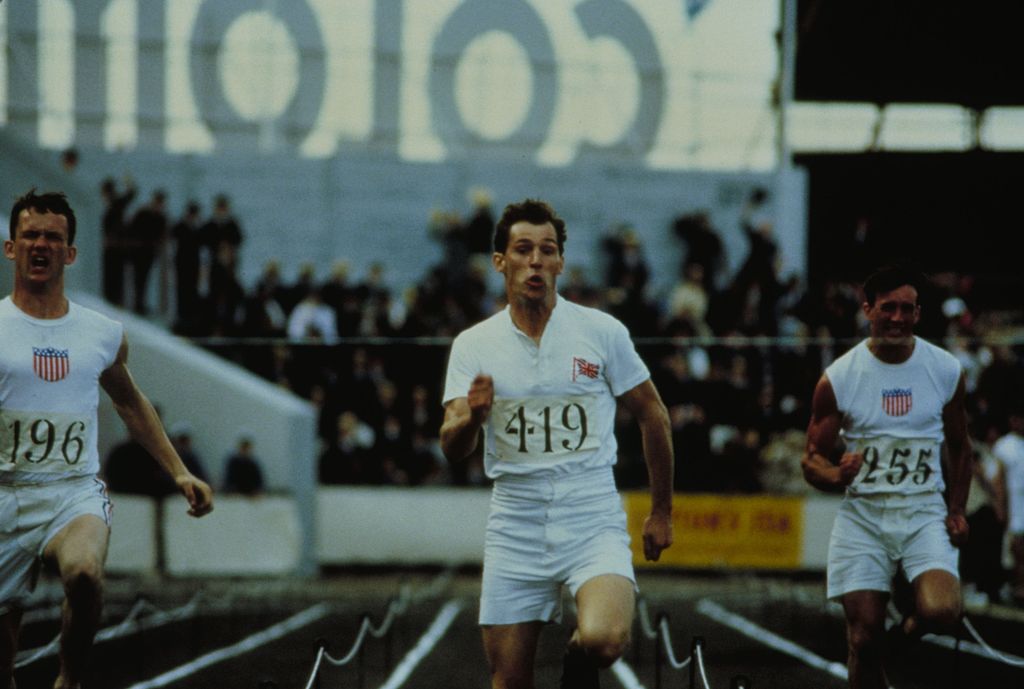 Nicholas Farrell as Aubrey Montague in Chariots of Fire