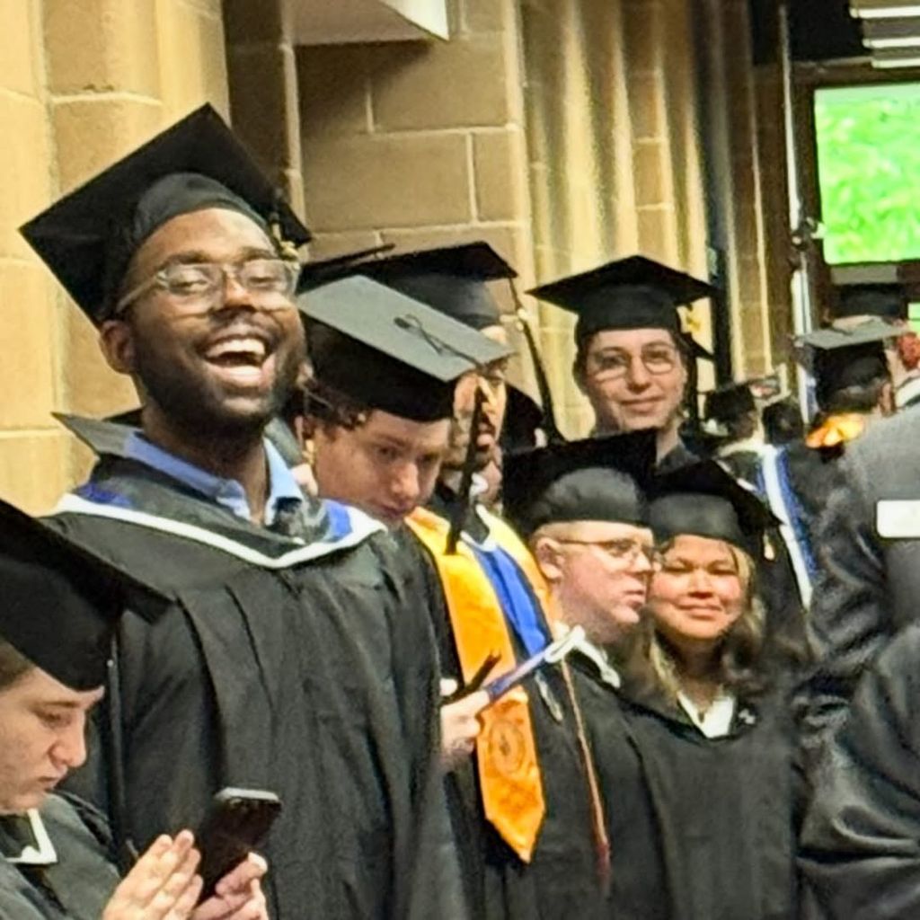 Nick Roker has graduated with a degree in communication 