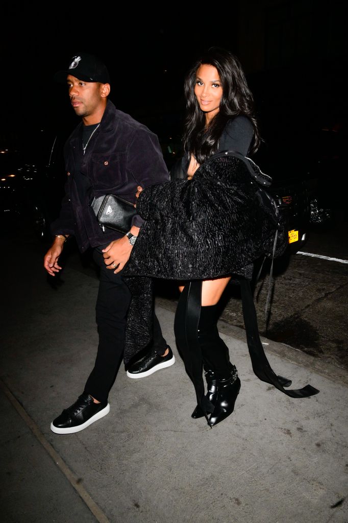 Ciara and Russell on a date night