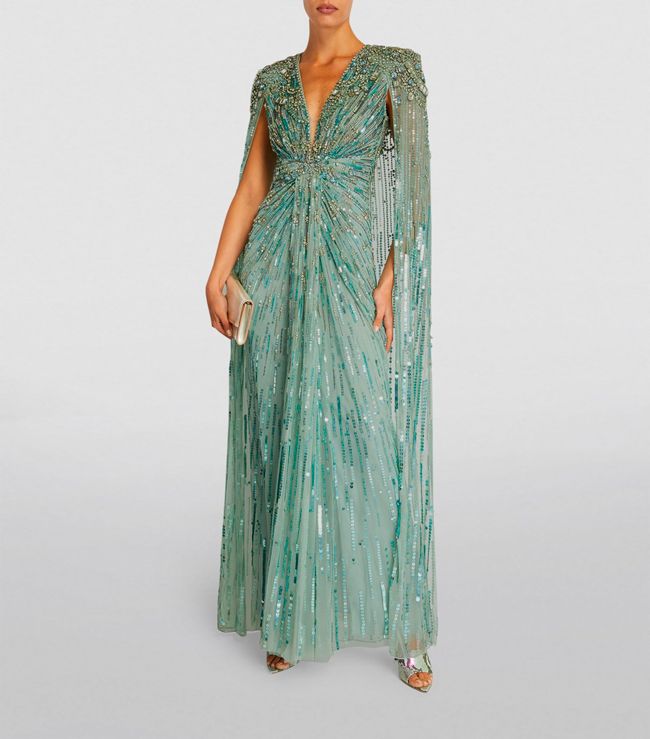 Embellished Lotus Lady Gown by Jenny Packham