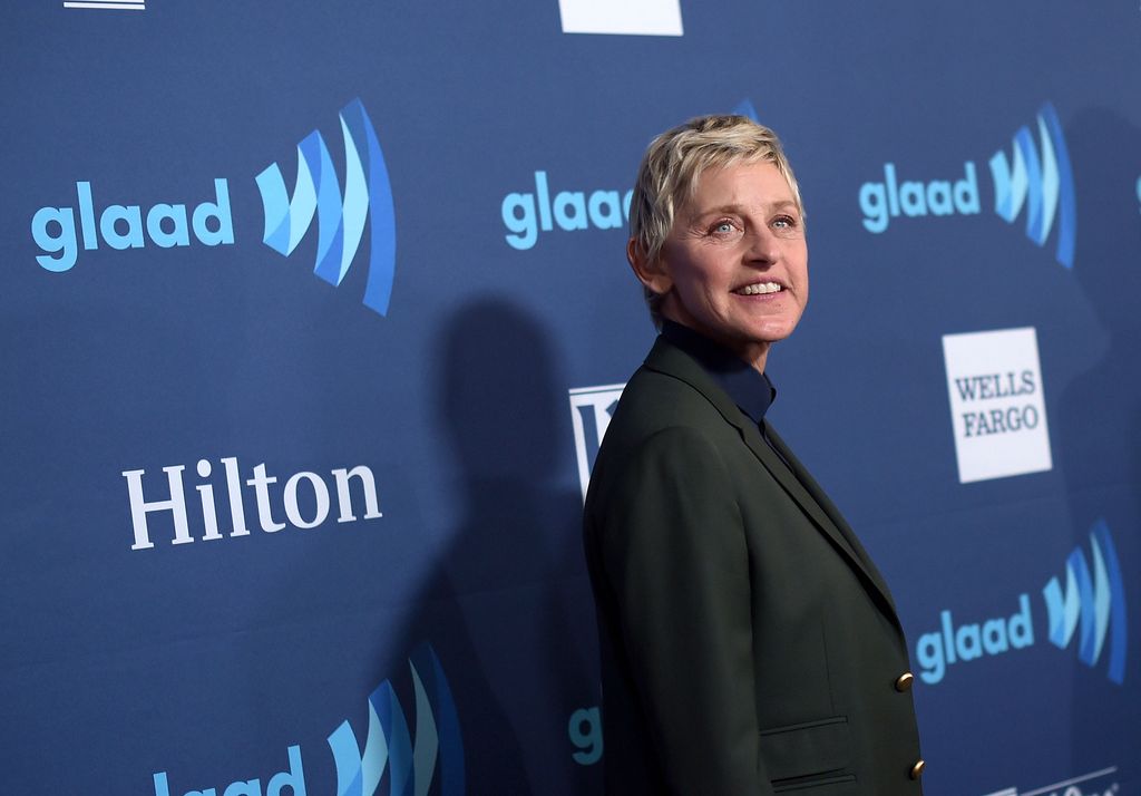 Ellen DeGeneres attends the 26th Annual GLAAD Media Awards at The Beverly Hilton Hotel on March 21, 2015 in Beverly Hills, California