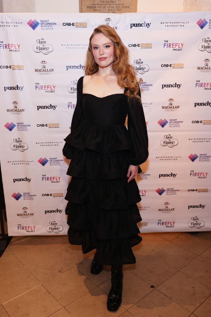 Freya Ridings attends The Fayre of St James's Christmas Carol Concert