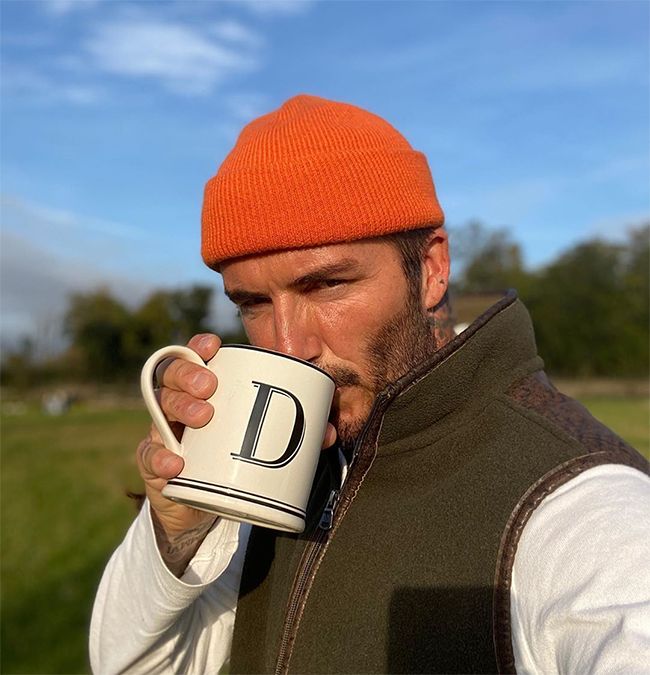 David Beckham personalised mug