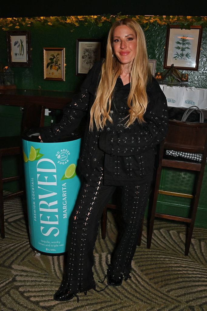 Ellie Goulding attends the Ellie Goulding x SERVED Private Party at Royal Albert Hall on April 11, 2024 in London, England. (Photo by Dave Benett/Getty Images for SERVED)