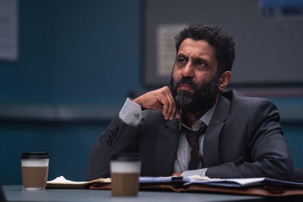 Adeel Akhtar plays an anxious solicitor in the show