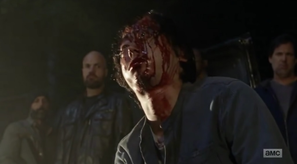 Glenn dies in The Walking Dead