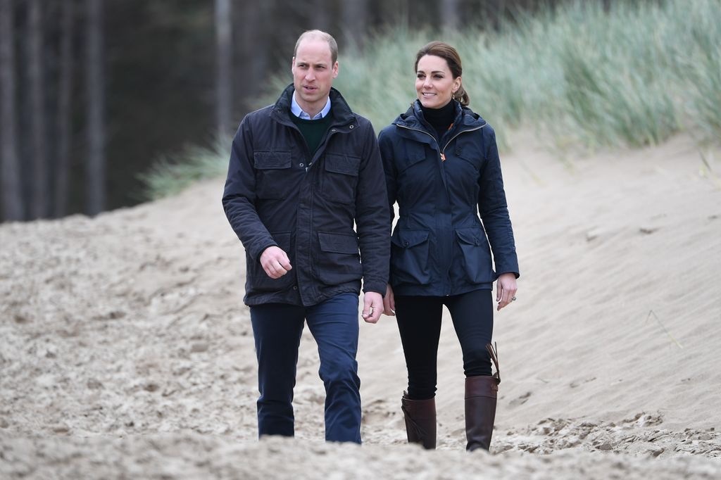 William and Kate in Anglesey, Wales