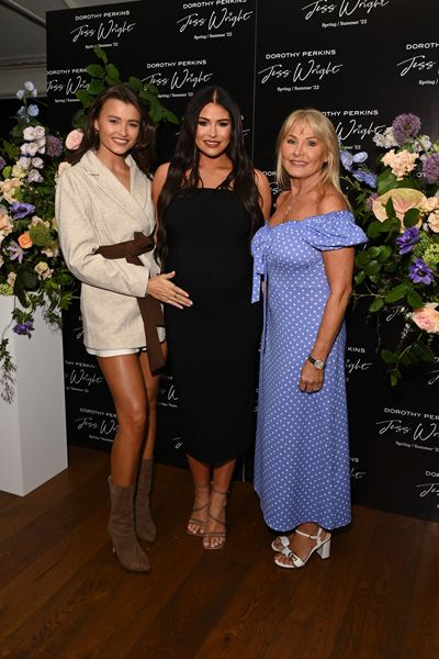 jess wright with mum carol and sister exclusive