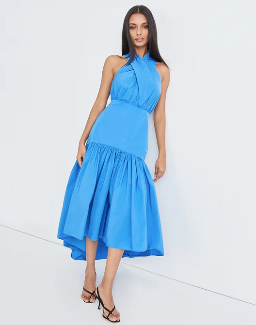H&M’s sky blue shirt dress would fit right into Meghan Markle’s ...