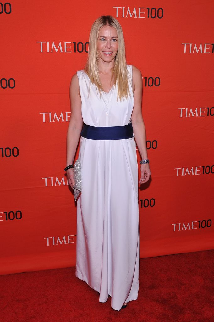 chelsea handler white dress time