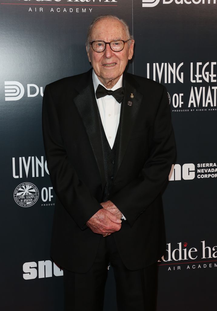  Astronaut Jim Lovell attends the Living Legends of Aviation Awards at The Beverly Hilton Hotel on January 16, 2020