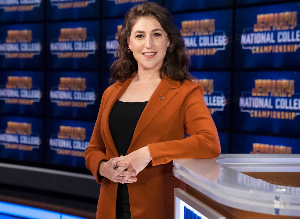 Jeopardy! National College Championship host Mayim Bialik