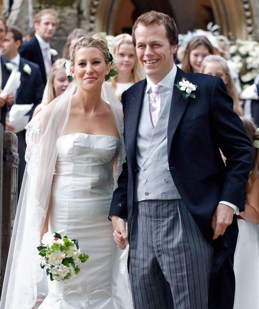 Sara Buys and Tom Parker Bowles wedding day