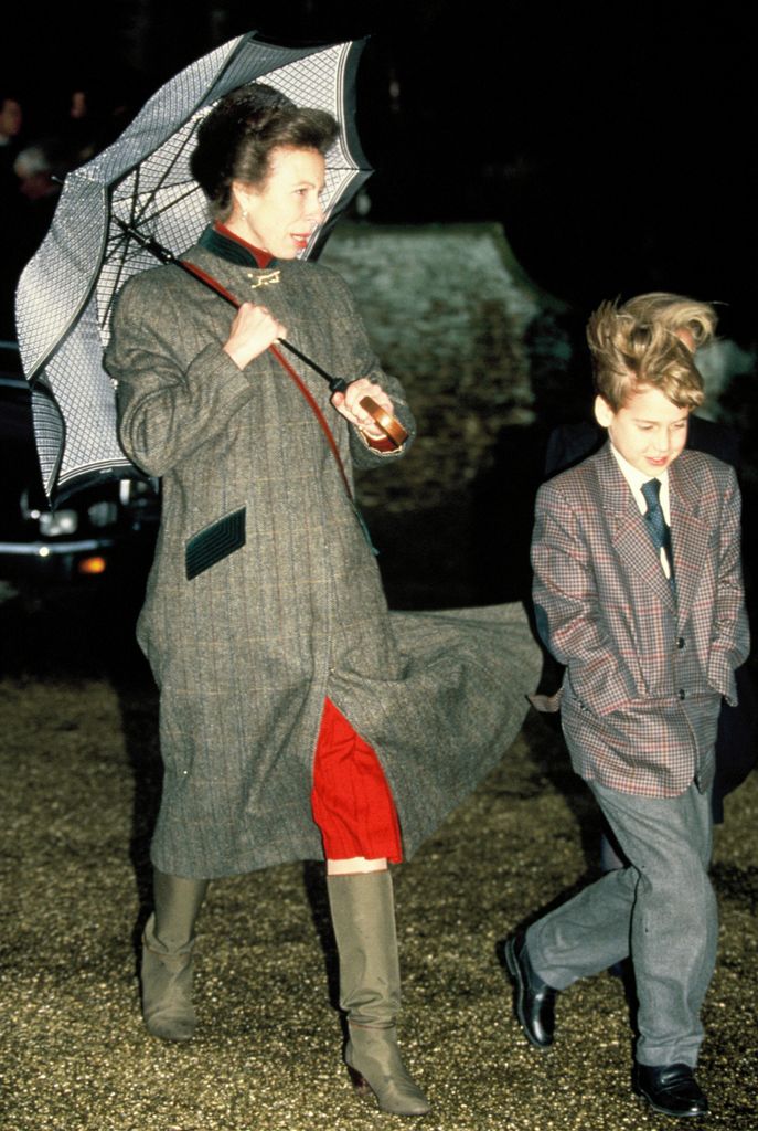 Princess Anne first wore the coat to attend the Royal Christmas Service at Sandringham Church on December 25, 1990