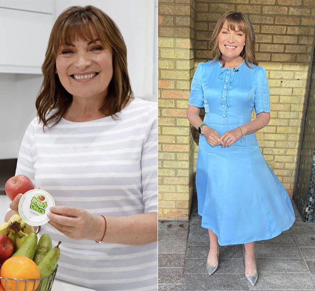lorraine kelly before after