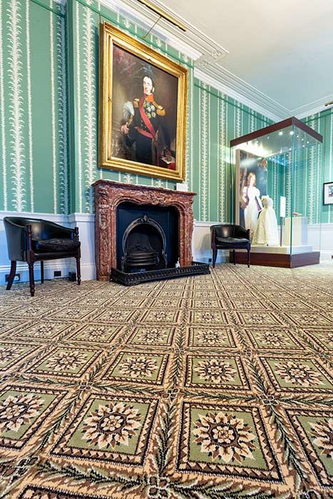 Kensington Palace exhibition carpets