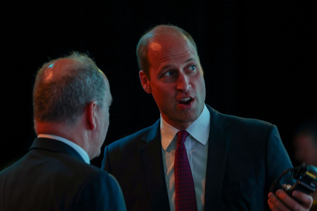 Prince Albert speaks with William at Earthshot Prize Innovation Summit