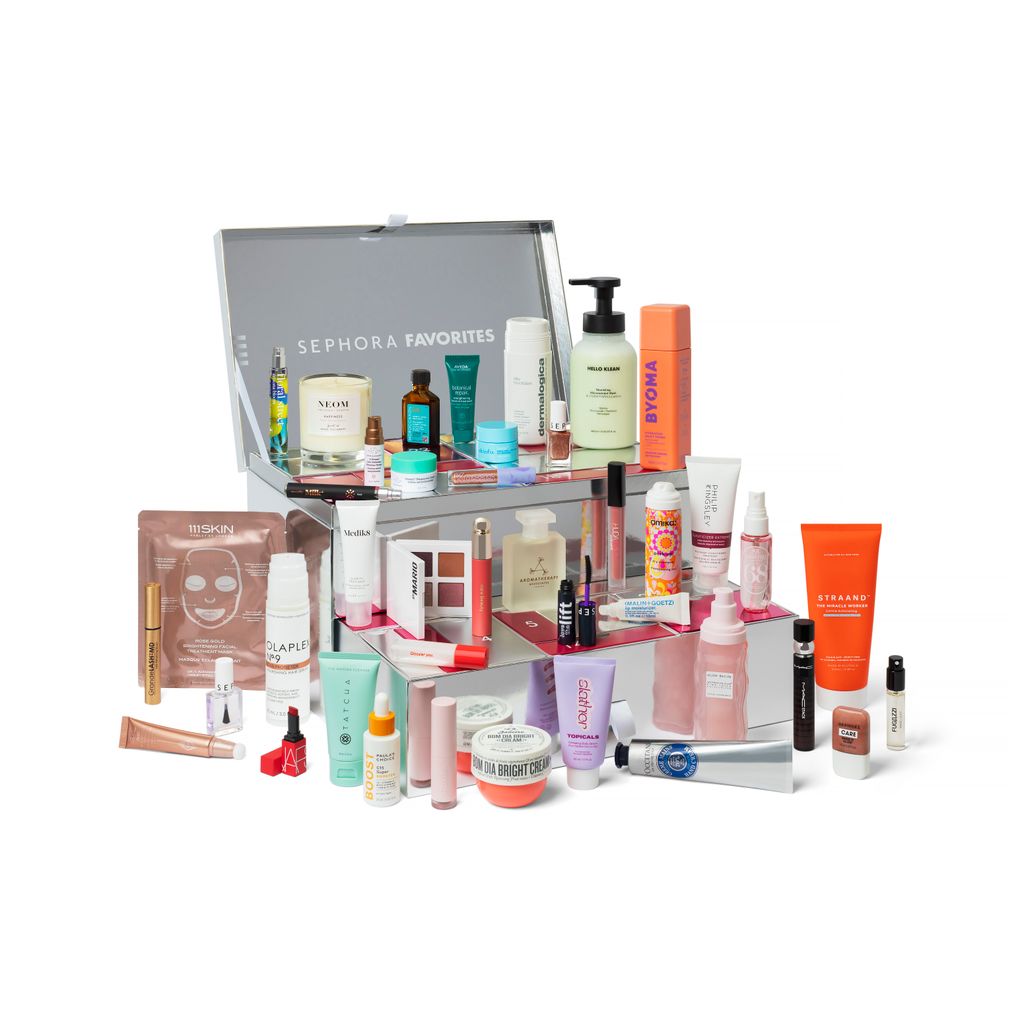 Sephora's 2024 advent calendar has 24 fullsized beauty gifts inside