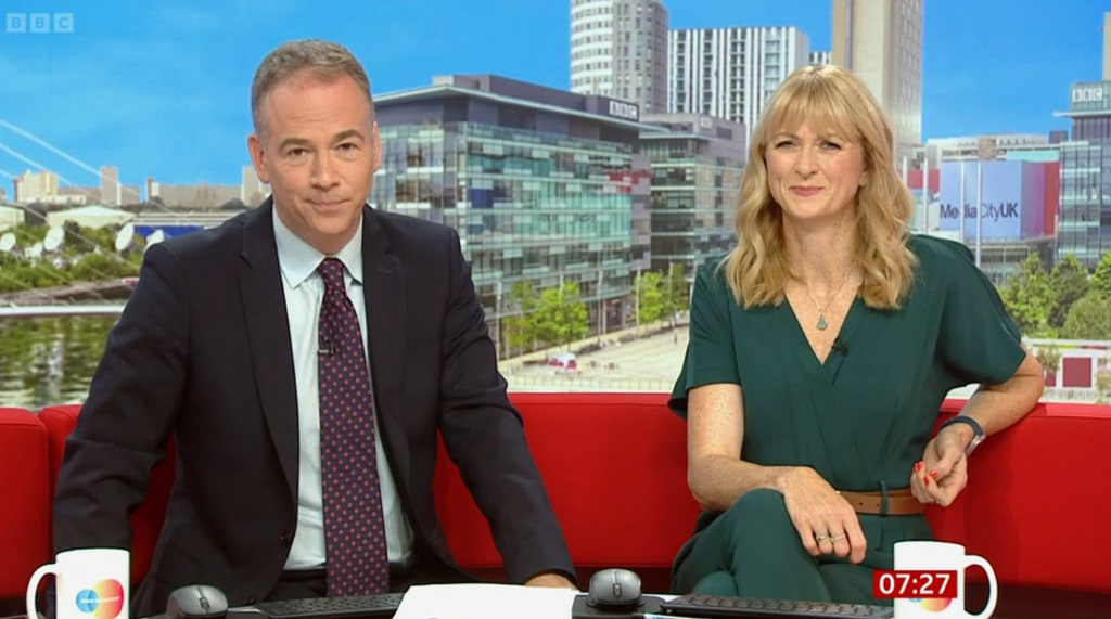 Roger Johnson and Rachel Burden on BBC Breakfast