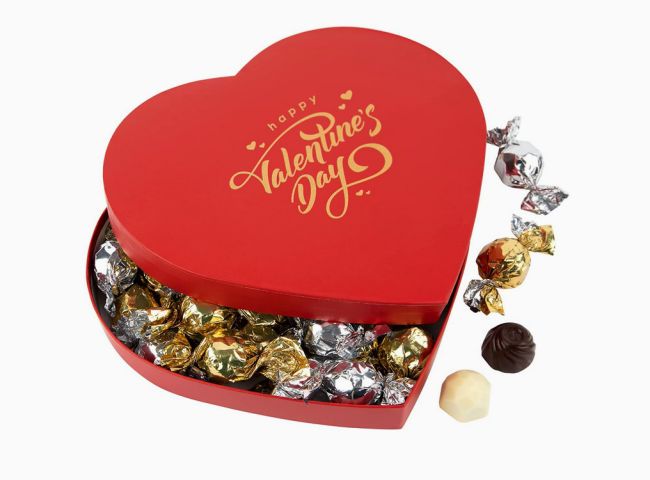 chocolate heart with fast amazon delivery