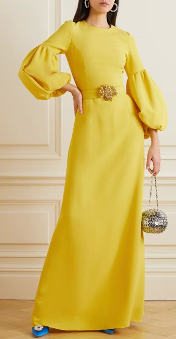 andrew gn yellow dress