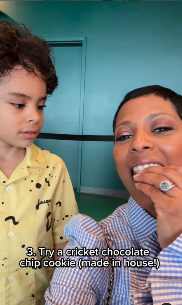 The Tamron Hall Show host and Moses had a great time exploring the city 
