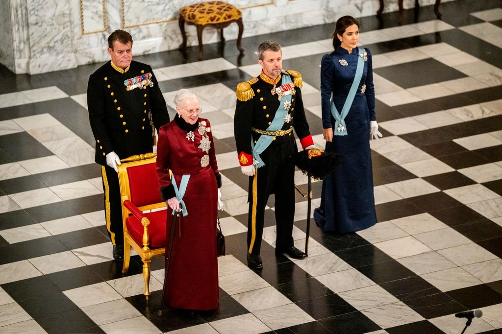 Queen Margrethe gave a moving speech