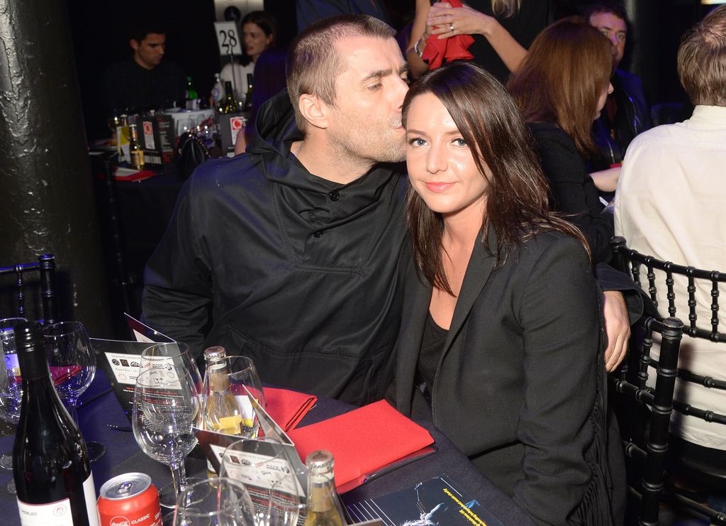Liam Gallagher and Debbie Gwyther at The Q Awards in 2017