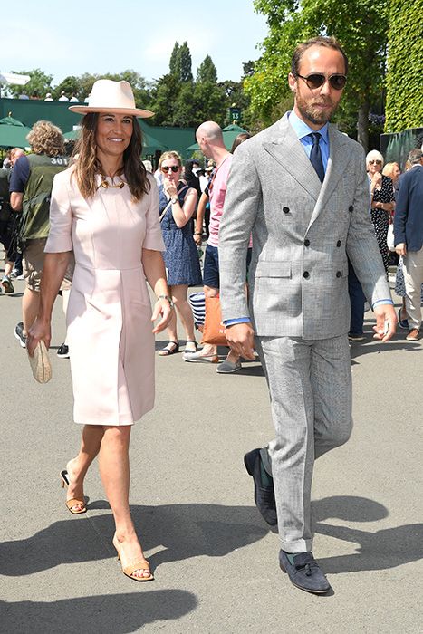 Pippa Middleton joins brother James at Wimbledon and WOWS in Stella ...