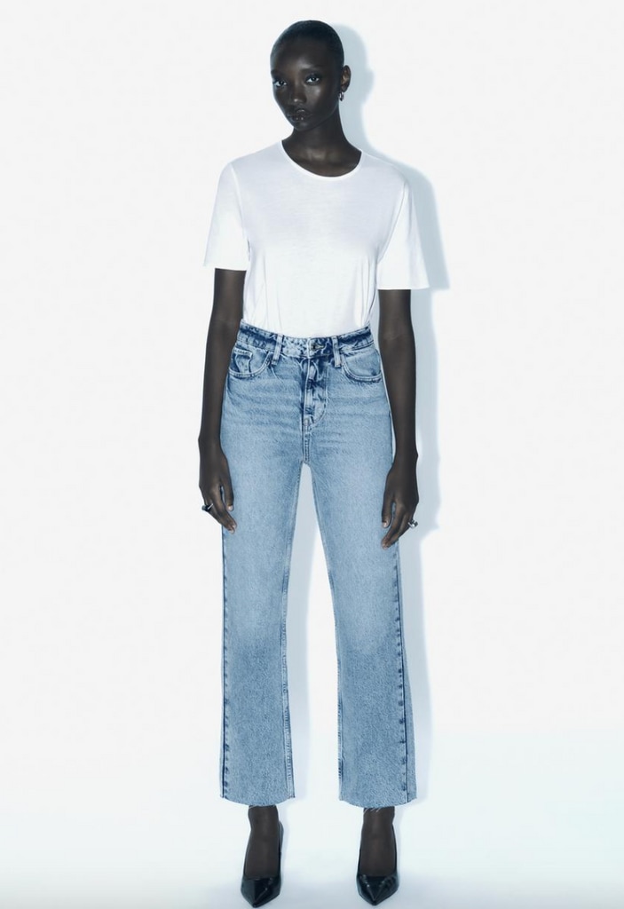 Zara straight-leg jeans