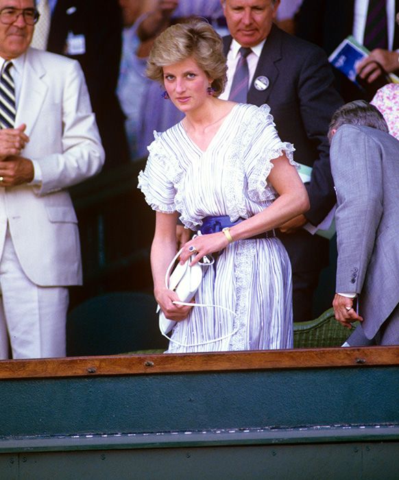 Princess Diana was total outfit goals at Wimbledon - here's proof | HELLO!