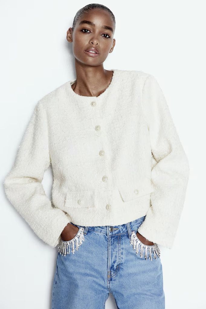 H&M boucle jacket