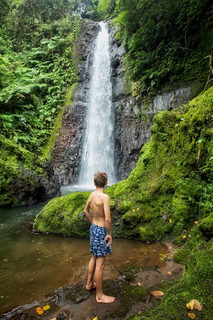 La superbe cascade