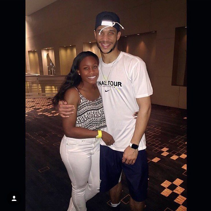 Josh Hart and Shannon Phillips are high school sweethearts