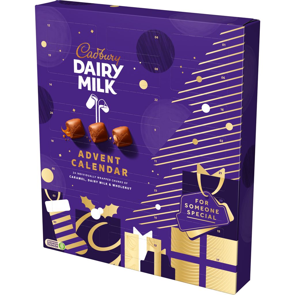 cadbury chunks chocolate advent calendar 