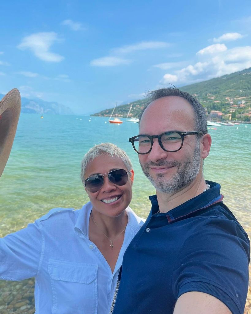 Monica Galetti with her husband David 