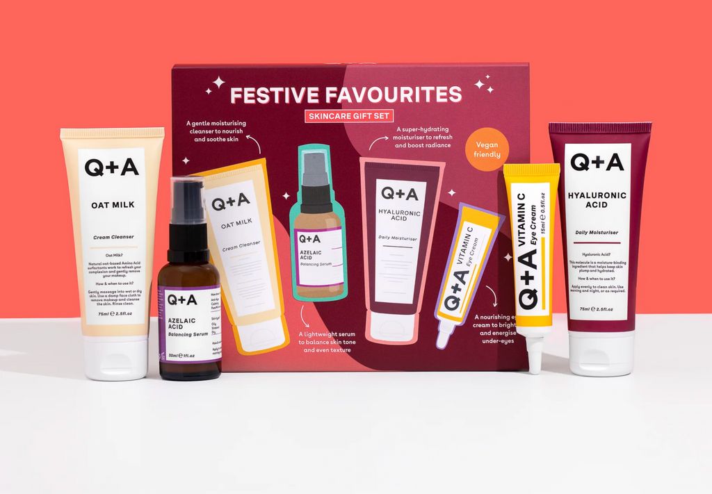 Q+A Festive Favourites Skincare Gift Set