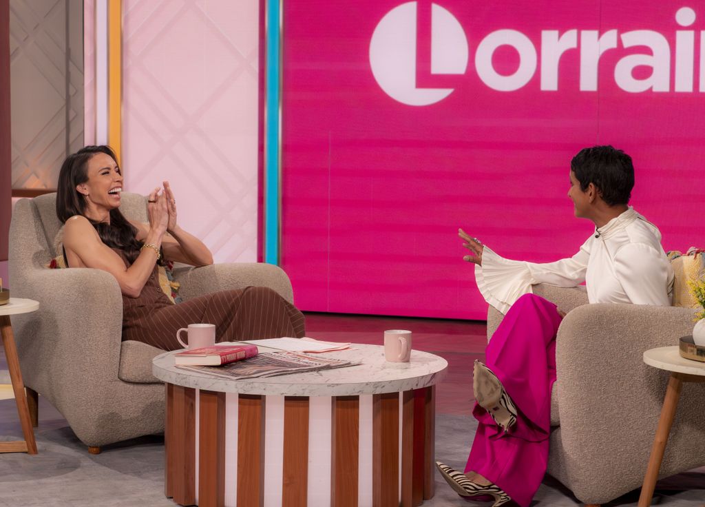 Christine Lampard and Naga Munchetty on Lorraine