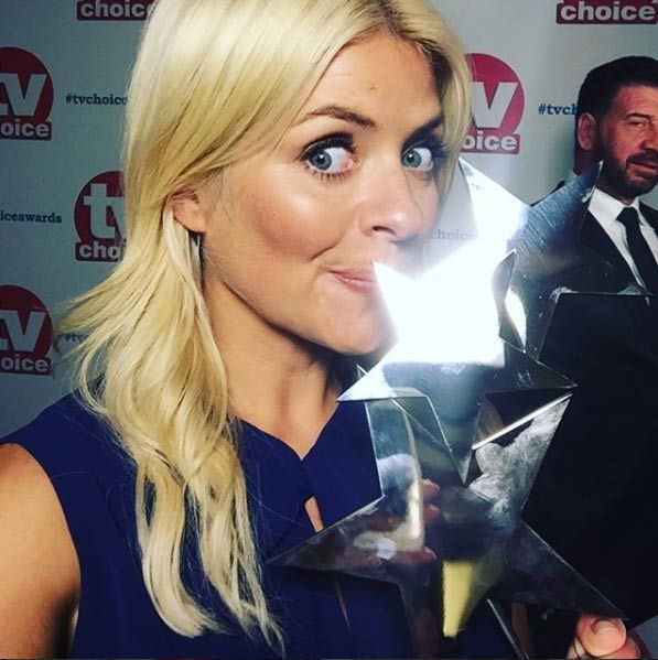 Holly Willoughby TV Choice Awards