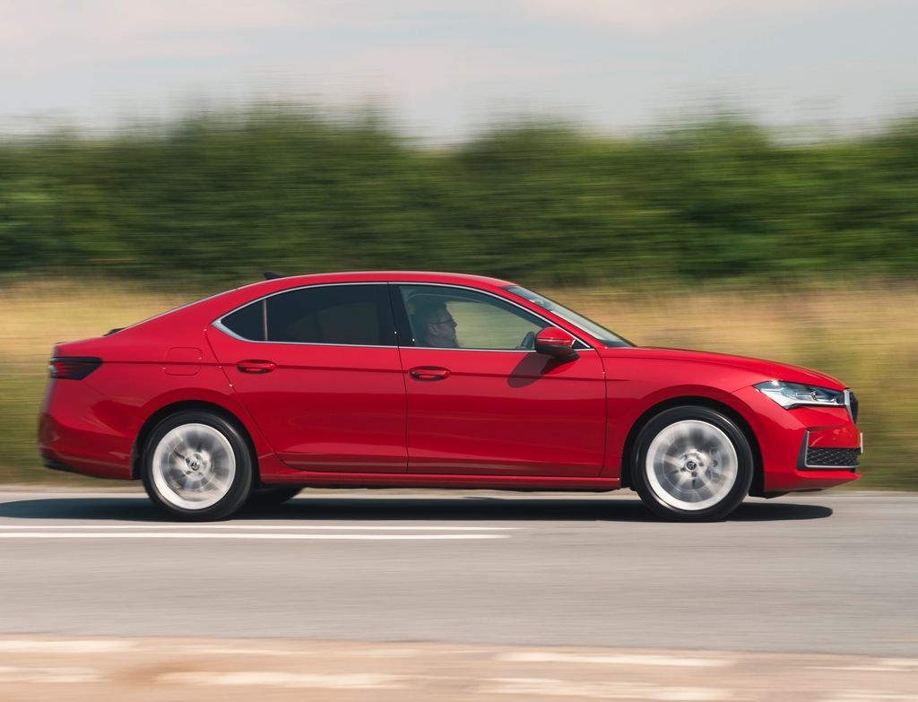 The Skoda Superb Hatch is super spacious with a massive boot