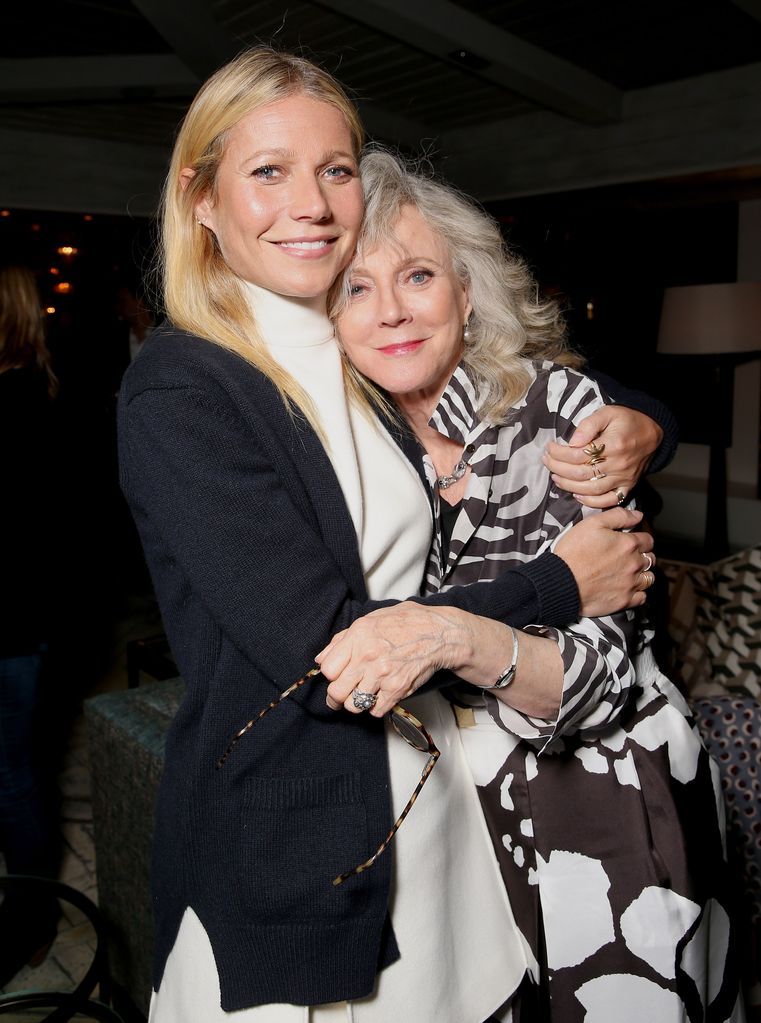 Gwyneth Paltrow and Blythe Danner attend the after party for "I'll See You In My Dreams" screening on May 7, 2015 in West Hollywood, California