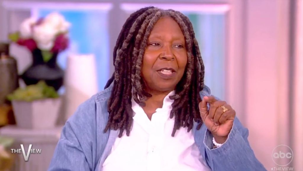 Whoopi Goldberg gets into a heated argument