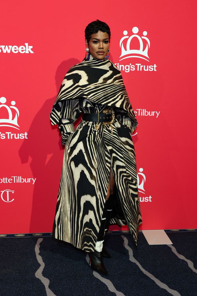 Teyana Taylor King's Trust gala