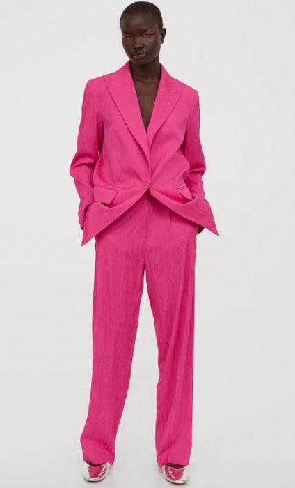 hm pink suit