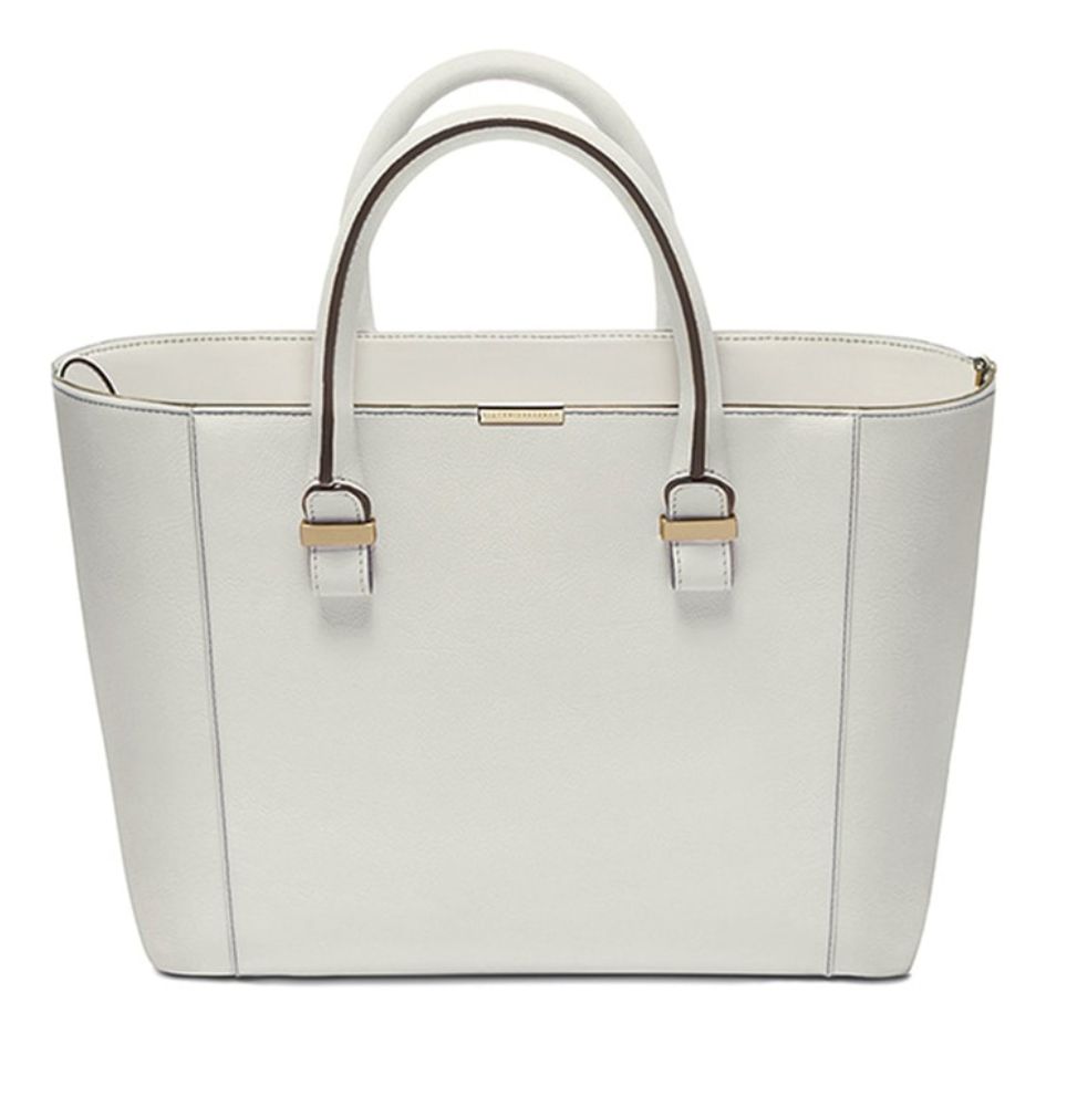 A bolsa Victoria Beckham 'Quincy' Moonshine branca