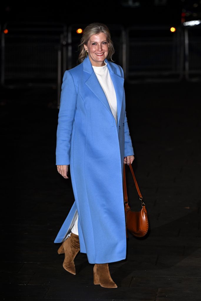 : Sophie, Duchess of Edinburgh attends The "Together At Christmas" Carol Service at Westminster Abbey on December 08, 
